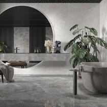 Керамогранит Cerrad Distinct Grey Silky Cristal 60x120 см, фото №1