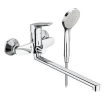 Змішувач для ванни Damixa Jupiter 779500001 з душовим набором, хром, фото №2