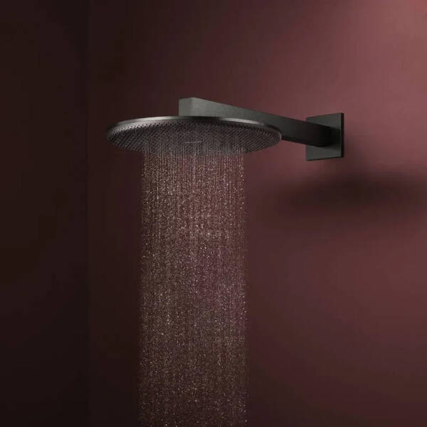 24520340 HG Raindance Alive S Верхній душ 300 1jet, brushed black chrome