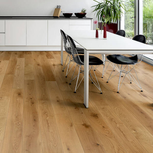 Паркетна дошка Eiche Le Panier plank, expressive, brush, Nature Protec OLIO E001C