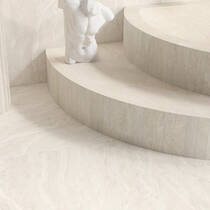 Керамограніт Emil Ceramica Dual Travertine Ennr Dt.Pa White 5,3x30 см, фото №3