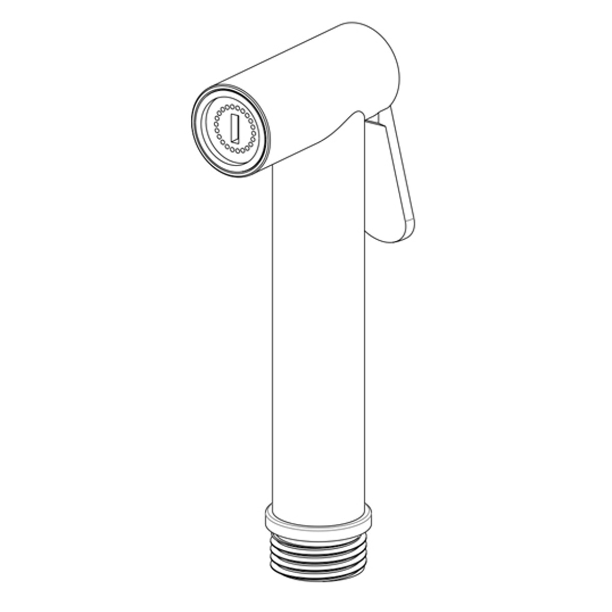 ZDUP128ST TWEET LOCK Набір гігієнічного душу прихованого монтажу, сталь (1 сорт)