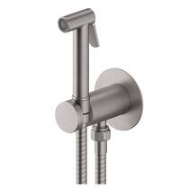 Гигиенический душ Paffoni Tweet Lock ZDUP128ST с запорным смесителем, сталь, фото №1