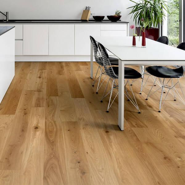 Паркетна дошка Oak Portofino plank, expressive, brush Nature Protec OLIO  E001C