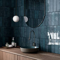 Плитка Almera Ceramica (Spain) Bliss Blue 6,5x20 см, фото №1