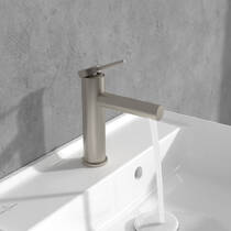 Змішувач для раковини Villeroy&Boch Loop&Friends TVW10610215364 нікель матовий, фото №5