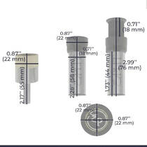 Гачки приховані Edplit Hidden Towel Holder Set E60001 комплект 3 шт, фото №3