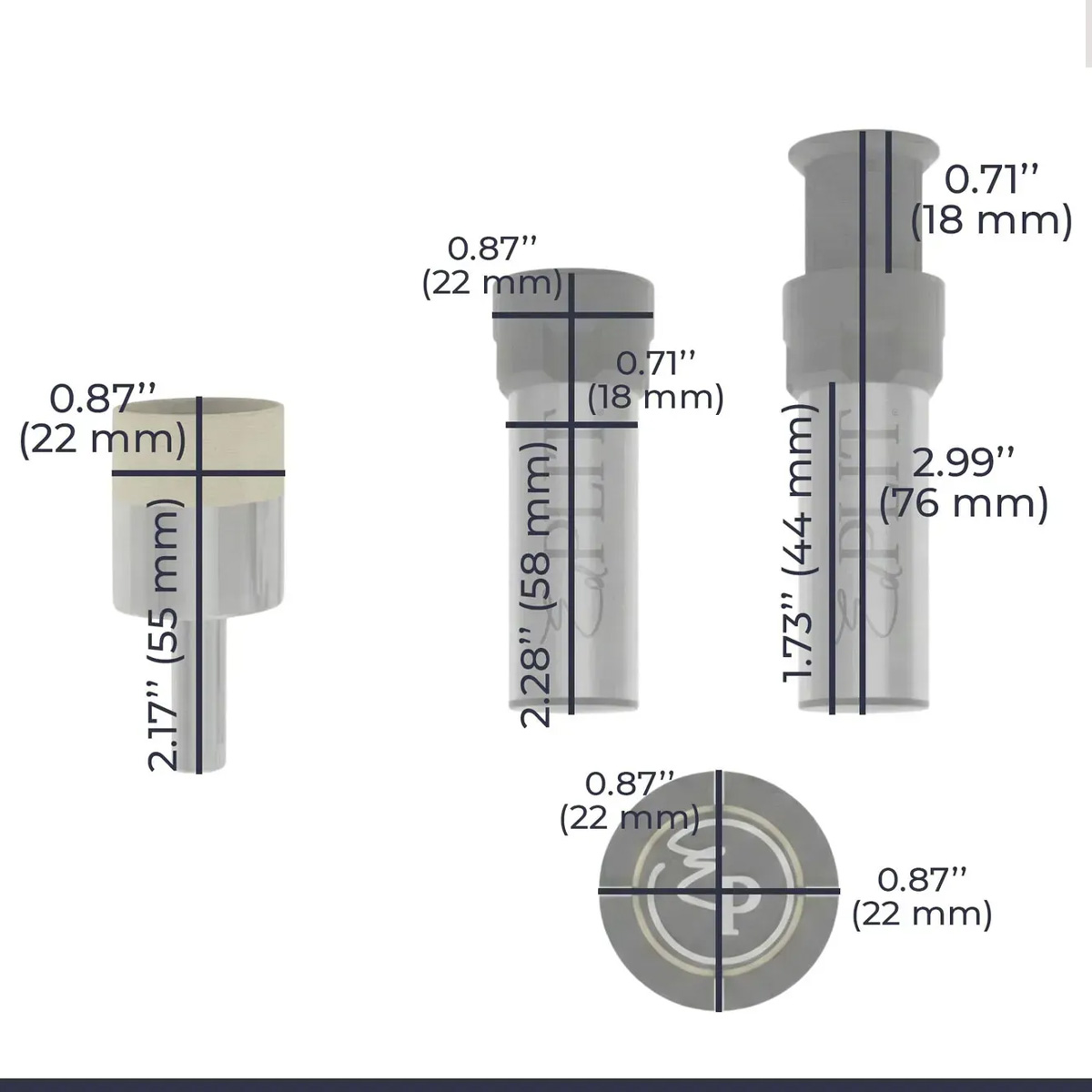 E60001 Hidden Towel Holder Set (3 pcs)/Комплект прихованих гачків гачків для рушників (3 шт.) (1 сорт)
