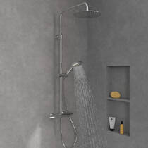 Душевая система с термостатом Villeroy & Boch Verve Showers TVS10900500061 / TVS109005UK061 хром, фото №7