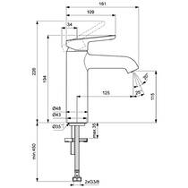 Змішувач для раковини Villeroy&Boch Skyla TVW11600400061 хром, фото №3
