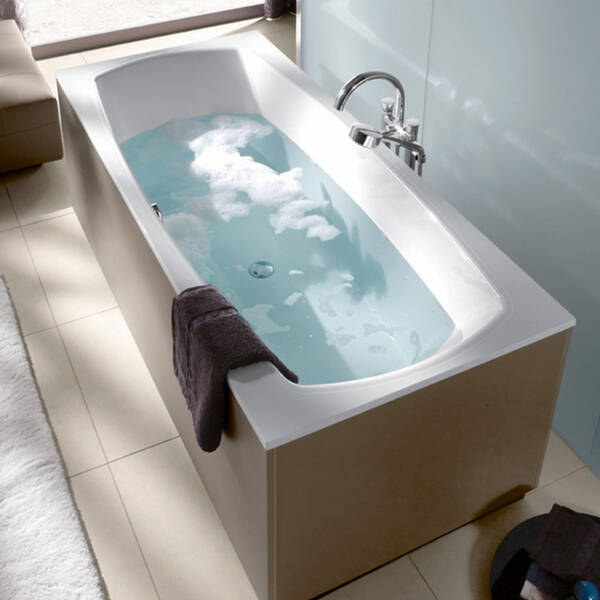 Ванна кварилова Villeroy&Boch MY ART Duo UBQ180MYA2V-01 180x80 см з ніжками, фото 3