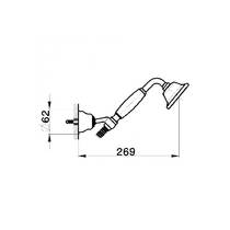 Ручний душ Devit Charlestone DS9602702, фото №2