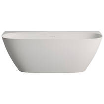 Ванна из искусственного камня WGT Water Stone DEA WALL 163х82 см, белый глянец, фото №2