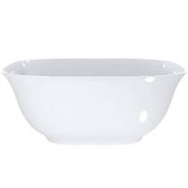 Ванна зі штучного каменю Miraggio Santorini 164,5x80,5 см білий глянець, фото №5