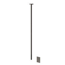 Наружная часть для потолочного смесителя Gessi 316 54426-707 черный металл матовый, фото №2