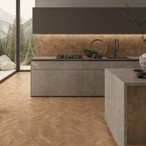 Керамограніт Emil Ceramica (Provenza) W-Circles Enja Wci Walnut 5,3х30 см, фото №4