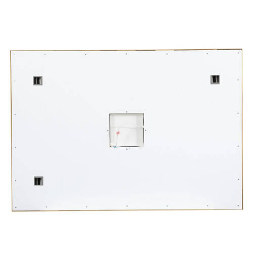 Зеркало Аква Родос Luce gold с Led-подсветкой 1000х700 мм, фото 4