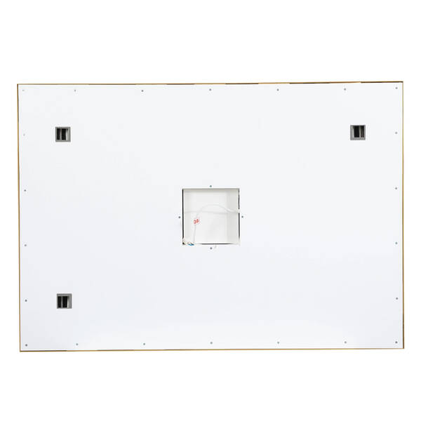 Зеркало Аква Родос Luce gold с Led-подсветкой 1000х700 мм, фото 4