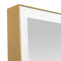 Дзеркало Аква Родос Luce gold з Led-підсвічуванням 1000х700 мм, фото №5