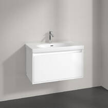 Тумба для раковини Villeroy&Boch Skyla C78600VE підвісна білий глянець, фото №1
