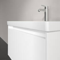 Тумба для раковини Villeroy&Boch Skyla C78600VE підвісна білий глянець, фото №4