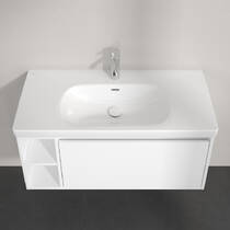 Тумба для раковини Villeroy&Boch Skyla C79000VE підвісна білий глянець, фото №3