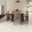 Керамограніт Emil Ceramica Dual Travertine Enpw Poro Apperto White 60х120 см, фото 3