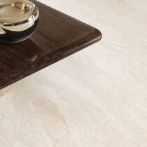Керамограніт Emil Ceramica Dual Travertine Enpw Poro Apperto White 60х120 см, фото №1