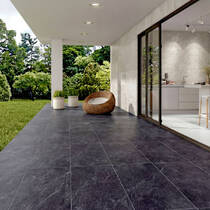 Керамограніт Megagres Dark Anthracite 60x120 см, фото №1