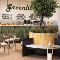 Керамограніт Almera Ceramica (Spain) Mixtik Green 4.8х44.5 см