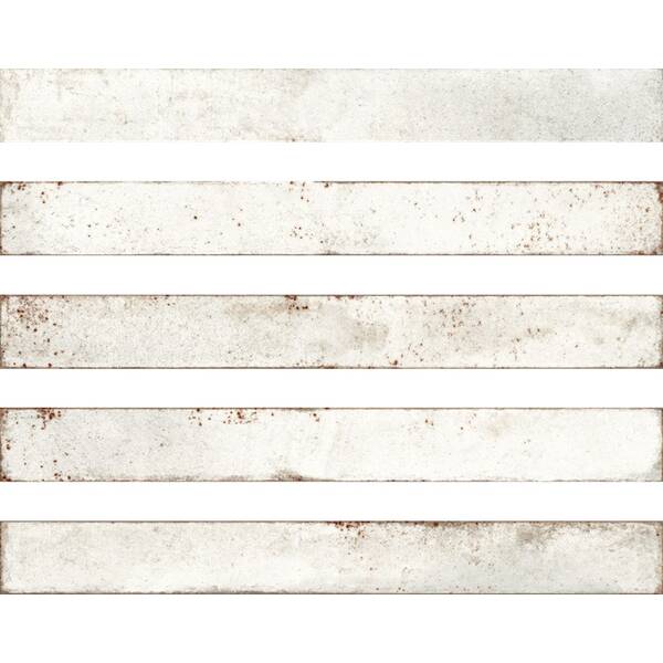Керамограніт Almera Ceramica (Spain) Croma White 4.8х44.5 см