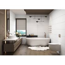 Личкувальна плитка CK9108 NONA BLANCO 30х90 см, фото №1