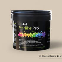 Заповнювач для швів Litokol Starlike Pro 26 Bianco di Spagna 2,5 кг, фото №1