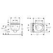 Унітаз підвісний Geberit Smyle Round 503.226.01.1  із кришкою Soft Close, QuickRelease, фото 3