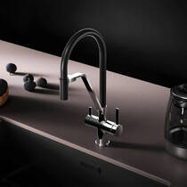 Смеситель для кухни AM PM Func F8F07802 с каналом для питьевой воды, хром, фото №1