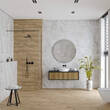 Плитка Golden Tile Florentine Marble світло-сірий FMG051 30х60 см, фото 5