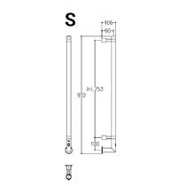 Рушникосушарка електрична Margaroli Arcobaleno 616 X/S білий матовий, фото №3