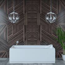 Ванна гидромассажная акриловая WGT Rialto Arona 180x90 см, фото №1