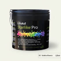 Заповнювач для швів Litokol Starlike Pro 02 Sabbia Bianca 2.5кг, фото №1