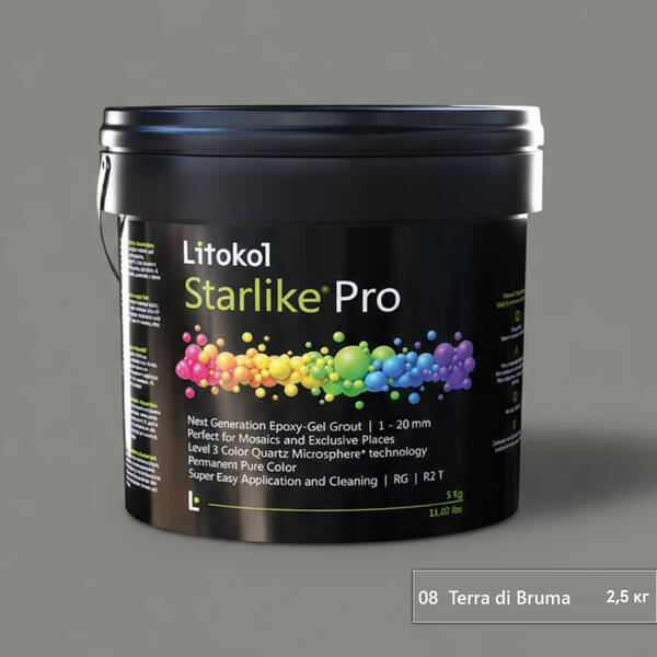 Клей-зат Starlike Pro 08 Terra di Bruma 2.5кг