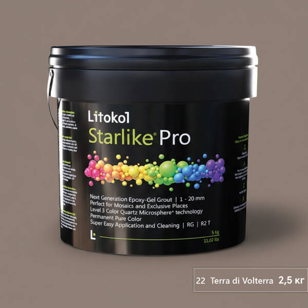 Клей-зат Starlike Pro 22 Terra di Volterra 2.5кг