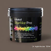 Заповнювач для швів Litokol Starlike Pro 24 Argilla Bruciata 2.5 кг, фото №1