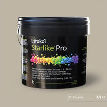 Заповнювач для швів Litokol Starlike Pro 27 Caolino 2.5 кг, фото №1