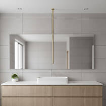 Вилив для раковини Gessi Inciso 58199-708 зі стелі, мідь матовий, фото №1
