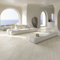 Керамограніт Almera Ceramica-2 YAT6P1682 TRAVERTINE BEIGE 60х60 см, фото №2