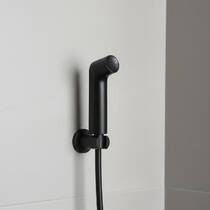 Гигиенический душ Hansgrohe Bidette 29338670 черный матовый, фото №1