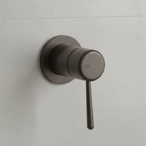 Змішувач прихованого монтажу для душу Gessi Goccia 33019-845 темна бронза, фото №1