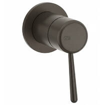 Змішувач прихованого монтажу для душу Gessi Goccia 33019-845 темна бронза, фото №2