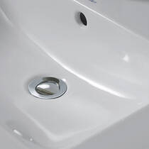 Раковина подвійна Duravit ME by Starck 2336130060 130 см без отворів під змішувач, білий, фото №3