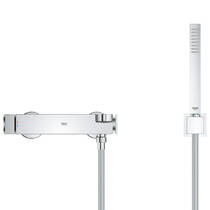 Змішувач для ванни Grohe Plus 33547004 з душовим набором, хром, фото №4